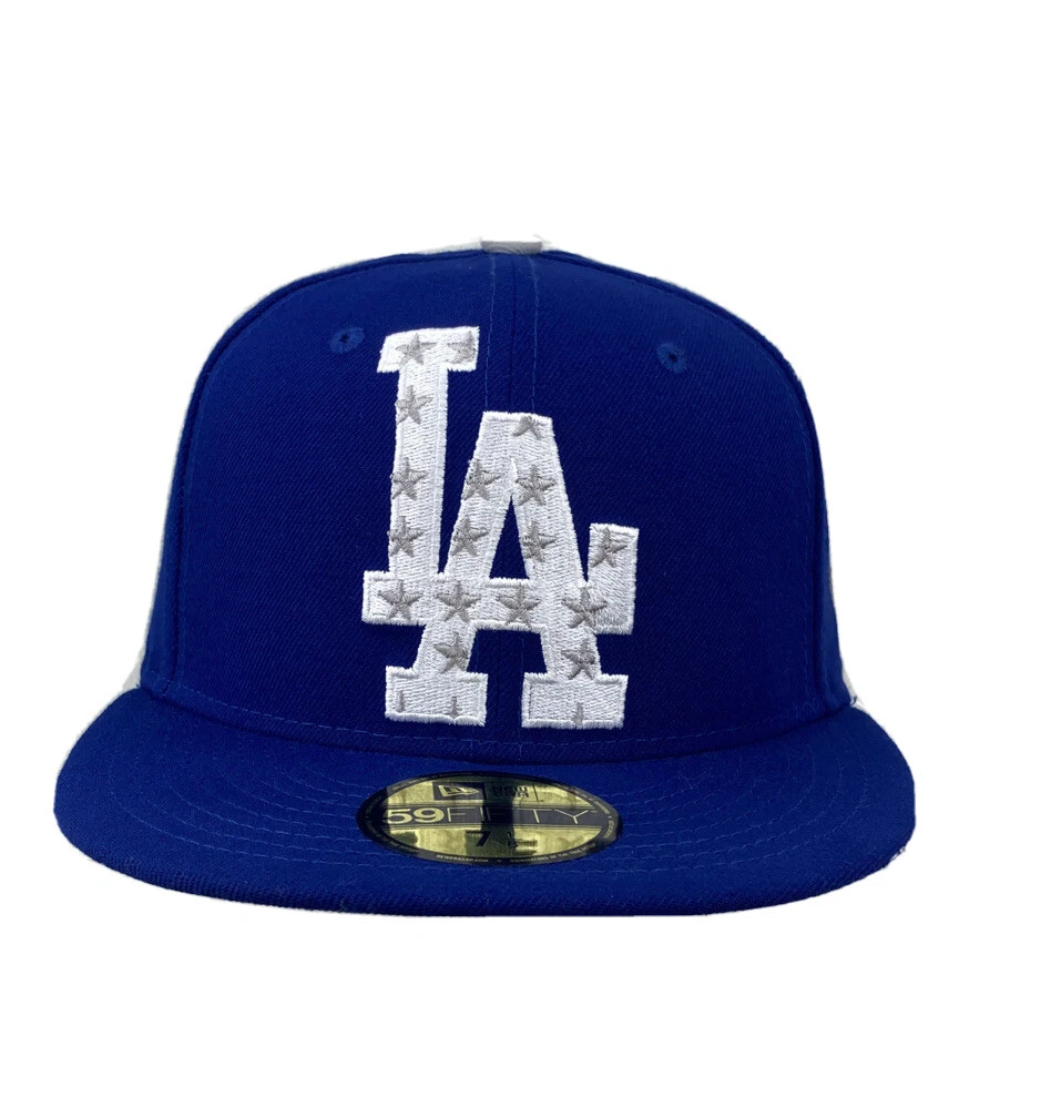 OFF-WHITE New Era LA Dodgers Fitted Hat Cream/Blue - US