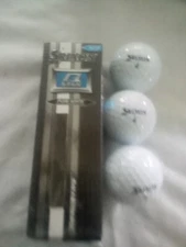 Srixon Q Star Pure White Golf Balls - 3 Pack - BRAND NEW