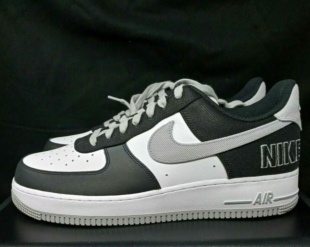 Nike Air Force 1 Low EMB Raiders Size 11 US Men's Black White Grey CT2301  001 - Shopping.com