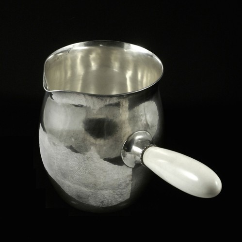 Georg Jensen Hammered Sterling Silver Jug #80E - Picture 3 of 4