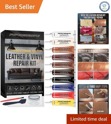 Luxury Leather Repair Kit: Effortlessly Restore Furniture, Sofa, & Car Seats