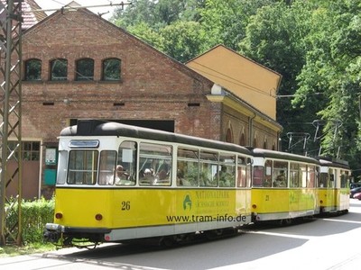 Foto-Abzug Photo Tram Bad Schandau RSVOE Deutschland B2D #26 Ausw.Betriebshof'08