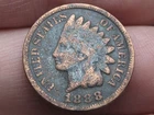 1888 Indian Head One Cent Penny- Good/VG Details