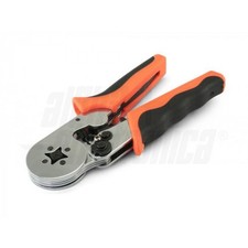 ALPHA ELETTRONICA Pinza crimpatrice terminali a bussola sezioni 0.25-6mm Alpha E