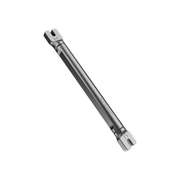 Birzman Double-Ended Spoke Wrench 4.3/4.4 Silver-image