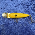 Vintage Wooden Folk Art Wiggler Type Lure Glass Eyes — photo 3
