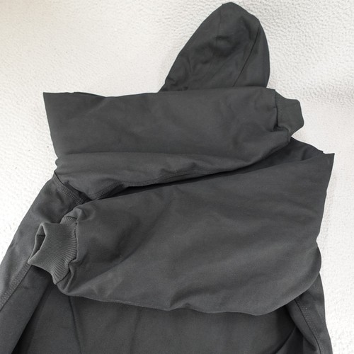 Carhartt Jacket Mens 2XL XXL Black Canvas Workwear Heavyweight Quilt Lined - Picture 15 of 21