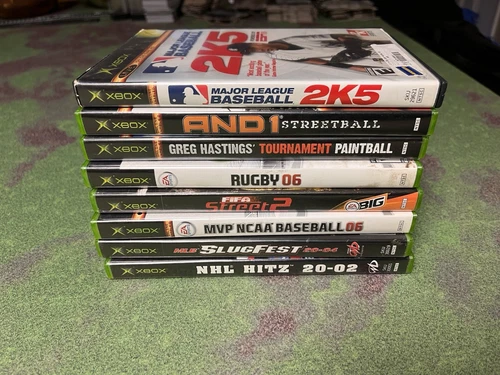 xbox original games lot