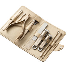 10 in 1 Stainless Steel Manicure Set, Nail Clipper Pedicure Kit with PU Leather