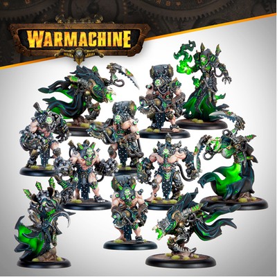 Warmachine: Cryx Necrofactorium Auxiliary Expansion - Brandneu & Versiegelt