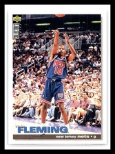 1995-96 Collector's Choice #63 Vern Fleming New Jersey Nets