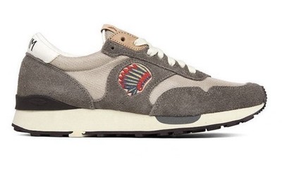 Visvim Roland Jogger US 11 Grey Suede Mesh Sneakers Vibram Sole Rare Vintage