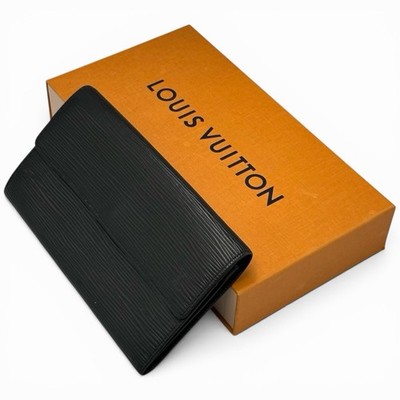 Authentische Louis Vuitton Portefeuille Sarah faltbare Geldbörse Epi M63742 C...