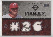 2007 Upper Deck Premier Remnants 3 Variation 49/75 Chase Utley #PR3-CU 2u3