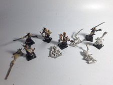 Warhammer Dunkelelfen Hunde des Krieges Mengil's Manflayers x 9 BESCHREIBUNG LESEN 