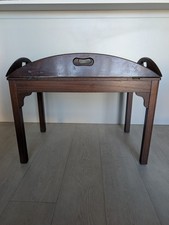 Vintage Wood Butlers Table/ Coffee Table. Mid...