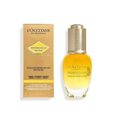 L'OCCITANE Immortelle Divine Intensive Oil 30mL (Use before applying toner) JP