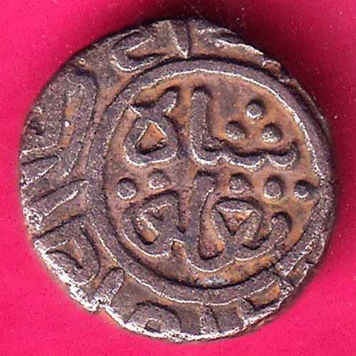 DELHI SULTAN TUGHLUQSHAH 6 GANI RARE COIN #Y99 - Picture 1 of 2