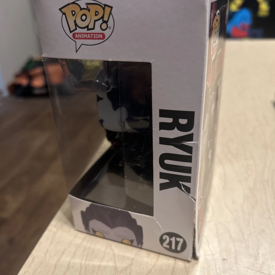 Funko POP! Animation Death Note Ryuk #217 Vinyl Figure Damage. Package. FS - Image 2 of 4