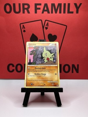 Larvitar 50/95 HGSS Unleashed Non Holo Pokemon Card
