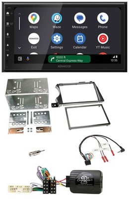 Kenwood DAB Bluetooth USB Steering Wheel 2DIN Car Stereo for SangYong Actyon Kyron 06-1