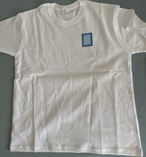 Casablanca Herren T-Shirt Weiß/Blau Logo-Dru...