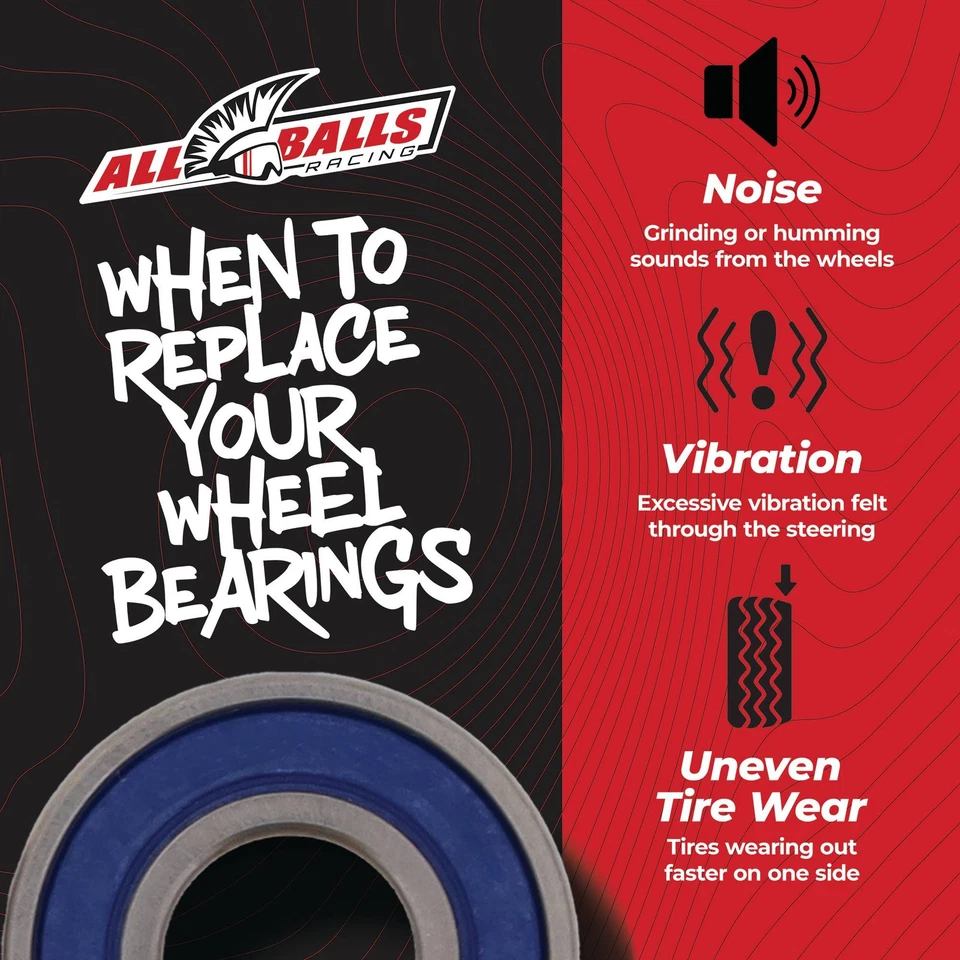 All Balls 25-1379 Front Wheel Bearing Kit for Honda VFR800 FI Interceptor 98-01 - Image 3 of 4