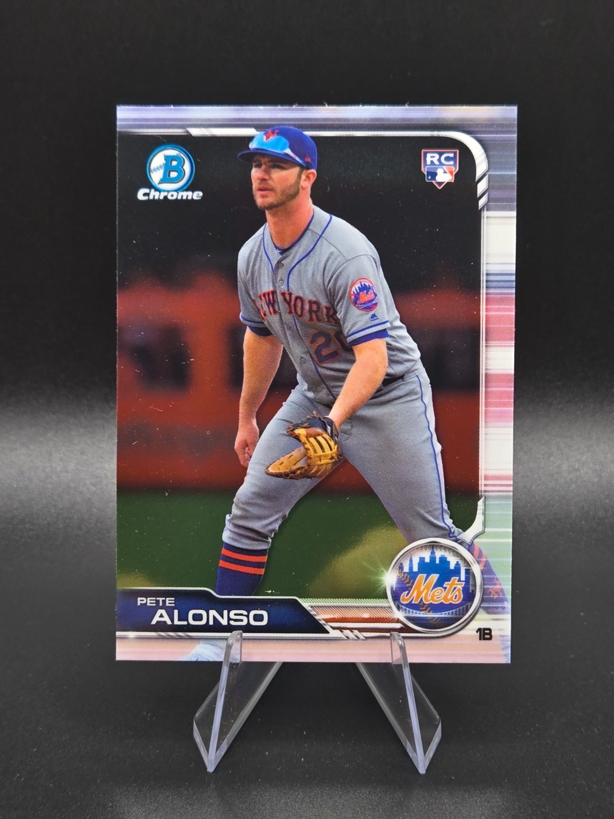 2019 Bowman Chrome #48 Pete Alonso RC! Mets