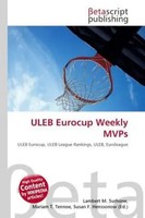 Lambert M. Surhone (U. A.) | Uleb Eurocup Weekly Mvps | Taschenbuch | Englisch