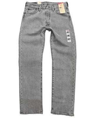 Levi's Men's Cotton 501 Straight Leg Button Fly Original Fit Denim Jean Pants