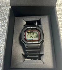 G-shock Dw-5000-1jf Screw-back Digital Watch (Module 1545) 2001 Vintage Classic