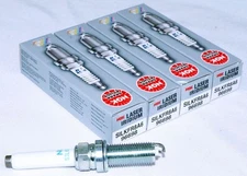 Set of 4 Genuine NGK 96698 SILKFR8A6 Laser Iridium Spark Plugs