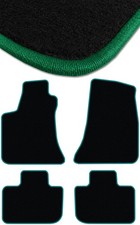 Avery Touring Black Carpet Front Rear Floor Mats For 2011-2023 300 I4 Avery Touring Black Carpet Front Rear Floor Mats For 2011-2023 300 I4