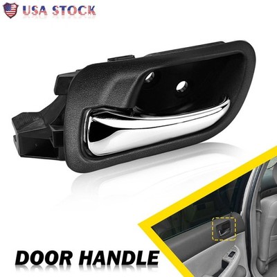 1x Inside Interior Rear Door Handle Driver Side for 2003-2007 Honda Accord Sedan