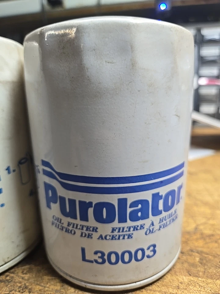 Filtro de aceite de motor Purolator L30003 2 piezas para Ferrari 250GT 1954-1964 (LT5) Foto 3 de 4