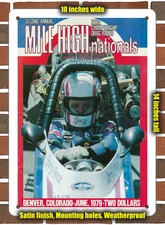 Metal Sign - 1979 Bandimere Speedway Racing Program - 10x14 inches