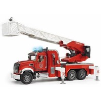 Bruder Mack Granite Feuerwehrleiterwagen, Feuerwehrfahrzeug, Spielzeugauto, Neu