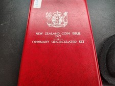 1976 1975 1974 and 1972 New Zealand Souvenir Coin Set. 4 Sets