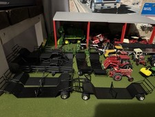 Remolque de pacas personalizado de juguete agrícola de 1/64 dcp