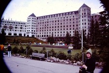 JULY 1977 Fairmont Chateau Lake Louise hotel Banff  Alberta Canada Slide CK-A