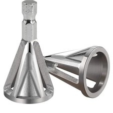 External Chamfer Deburring Tool Drill Bit Attachment for Metal Bolts