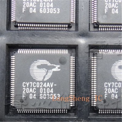 1PCS  CY7C024AV-20AC CY7C024AV TQFP100 new #pq