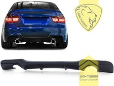 Heckansatz Heckspoiler Diffusor f�r BMW E90 Limo E91 Touring M-Paket 335i 335d