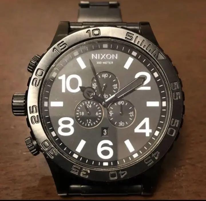 Nixon 51-30 Chrono Black Mens Watch with Chronograph