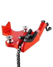 New✅Heavy-Duty Pipe Chain Vise，1/2" - 8" Pipe Capacity，34.6" Rugged Chain & Cast