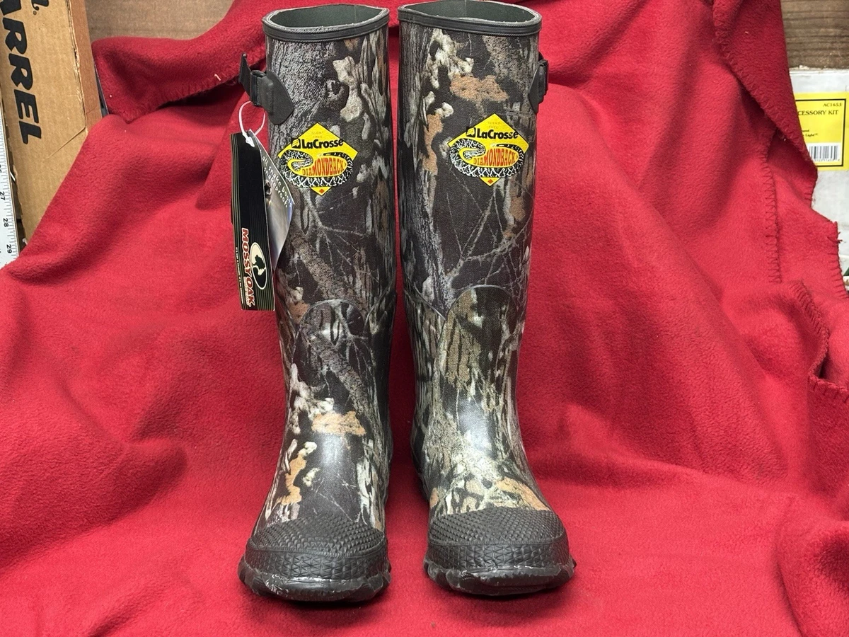 Lacrosse Mens Diamondback Snake Boot, Scent Free. Heavyweight,Waterproof Size 8. 302422 main image 2