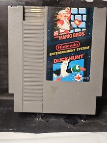 NES Lot, 7 Games And 2 Sleeves, Mario, Nemo, Blades, TMNT, Duckhunt, Gauntlet II