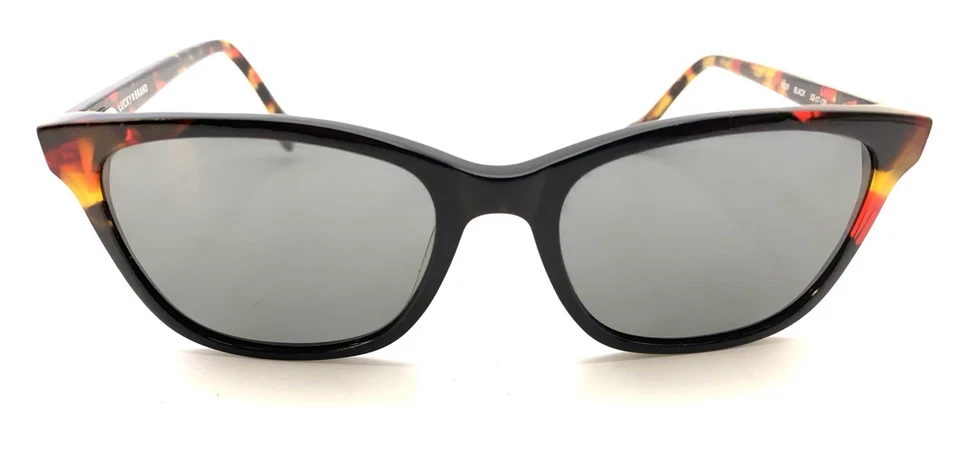 Lucky Brand D220 Black Square Sunglasses Frames 52-17 135 Designer Unisex - Image 2 of 4