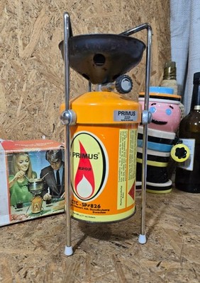Primus 2221 Portable Stove - Retro Camping Stove BBQ + Gas Canister - GOSFORD