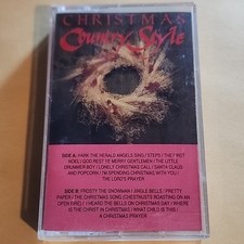 Christmas Country Style Various Artists Audio Cassette Tapes